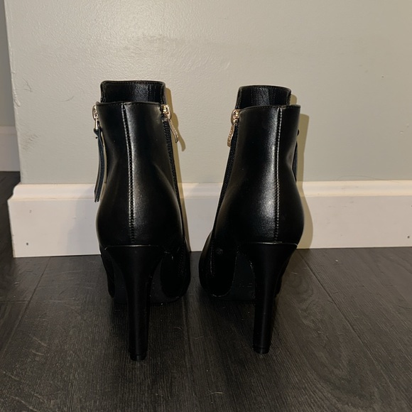 NWOT black stiletto booties - Picture 3 of 5